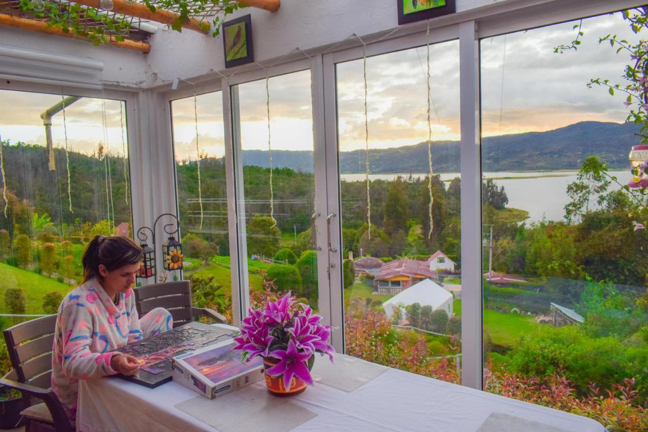 Villa Santa Helena Guatavita Dış mekan fotoğraf